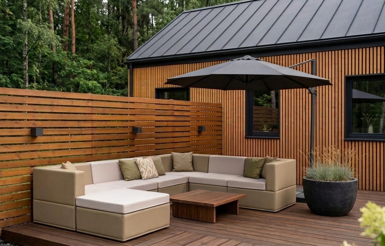 Estate — duży taras